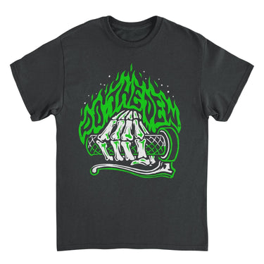 Mountain Dew Rev Skeleton Hand Black T-Shirt